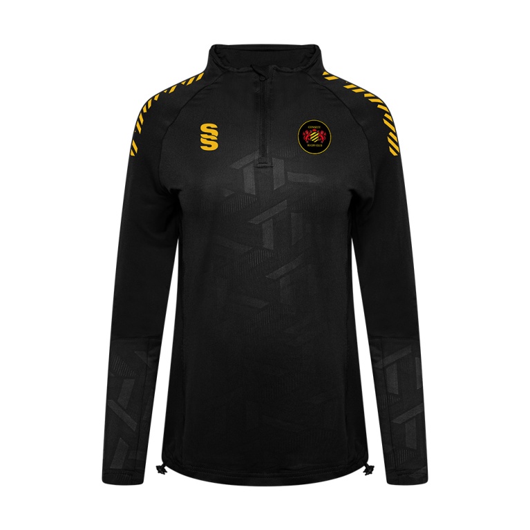 Consett Rugby - Impact 1/4 Zip Performance Top - Ladies Fit